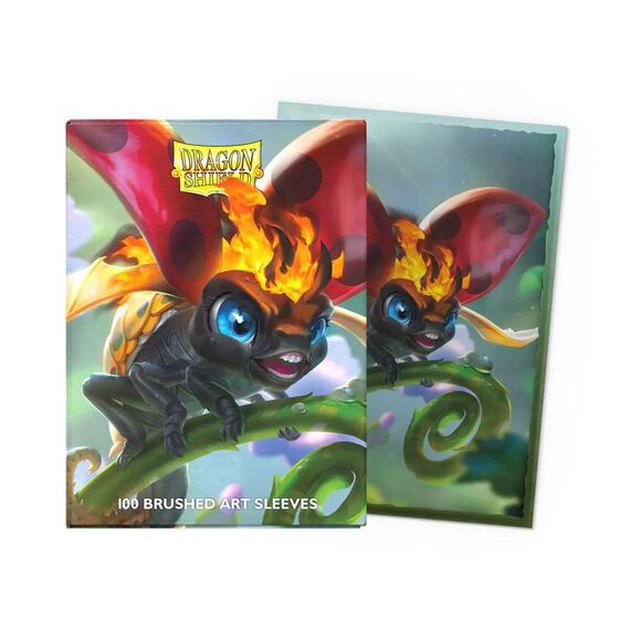 Dragon Shield Brushed Art Sleeves: The Burnbug, Standard Size (100ct) - Picture 2 of 3